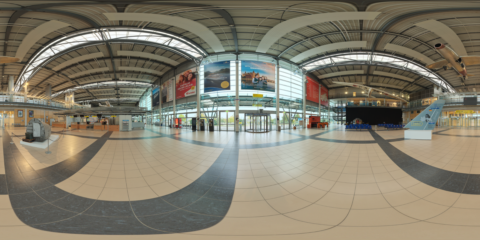 HDRI – Rostock-Laage Airport – low contrast - thumbnail 1