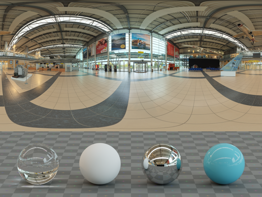 HDRI – Rostock-Laage Airport – low contrast - thumbnail 3