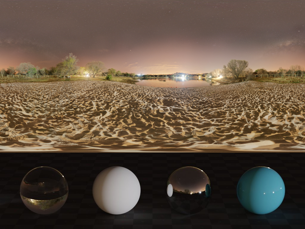 HDRI – Sandsloot – night - thumbnail 3