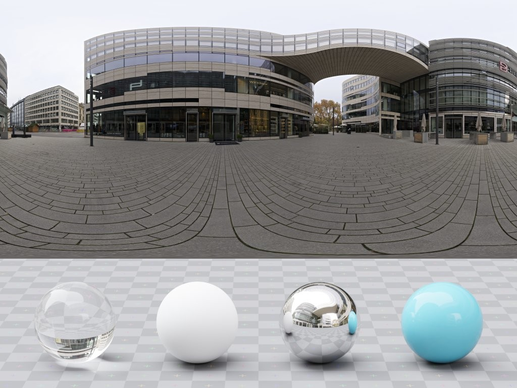 HDRI – Schadowplatz – urban - thumbnail 3