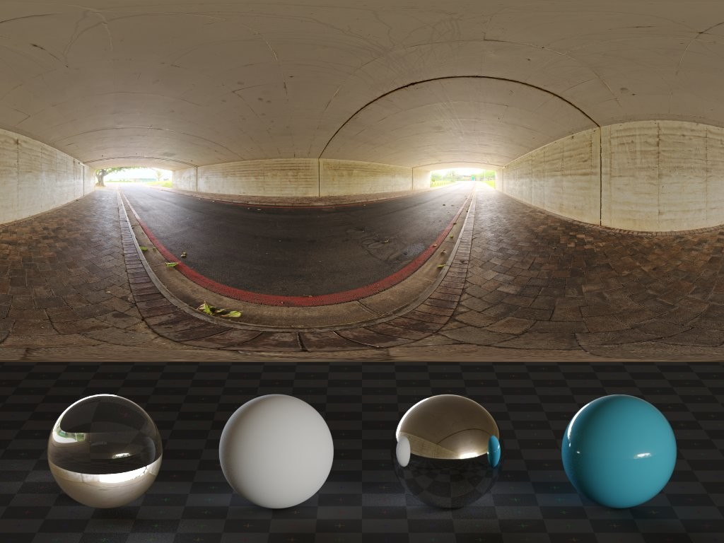 HDRI – Short Tunnel – urban - thumbnail 3