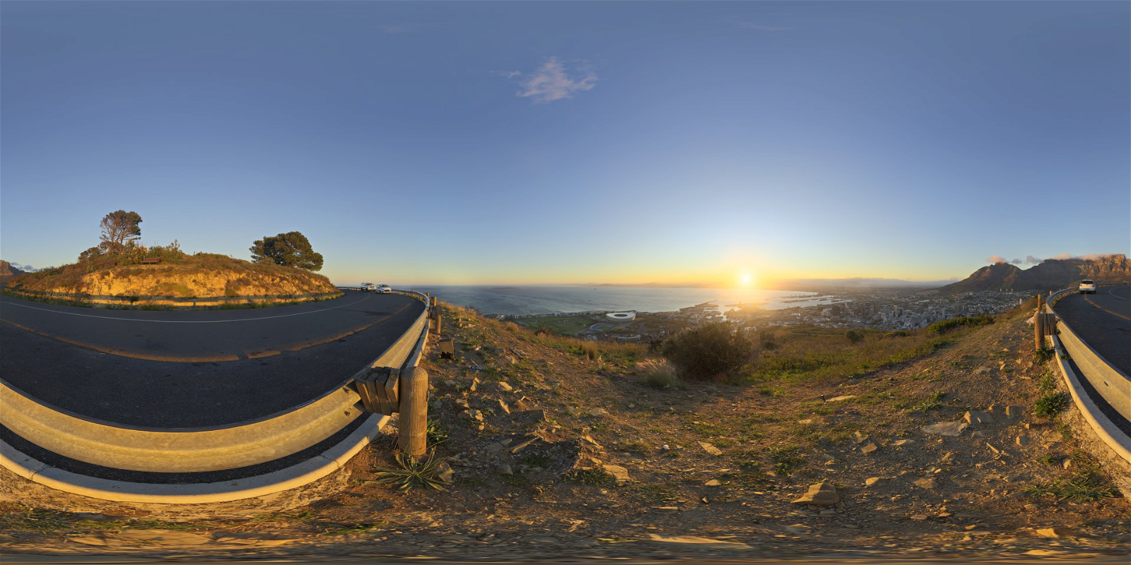 HDRI – Signal Hill Sunrise – nature - thumbnail 1