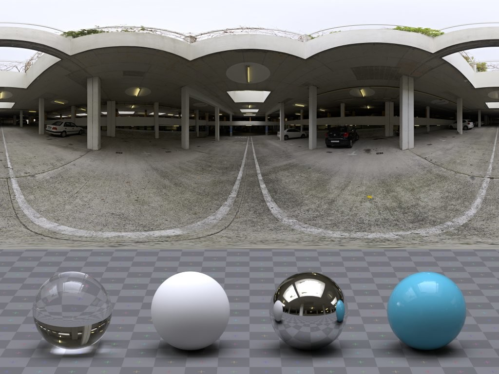 HDRI – Skylit Garage – urban - thumbnail 3