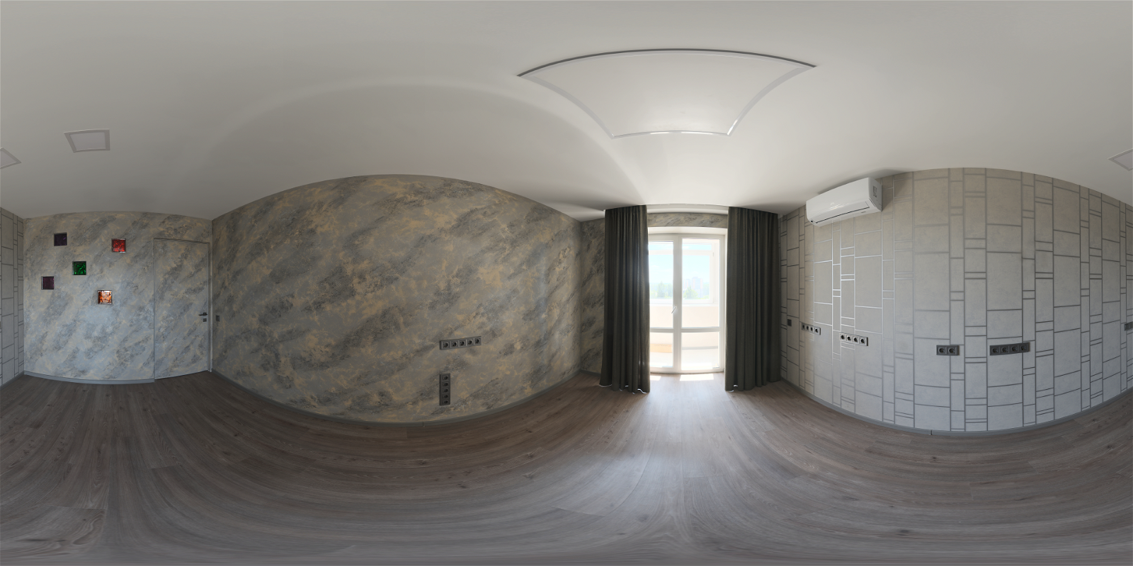 HDRI – Small Empty Room 4 – urban - thumbnail 1