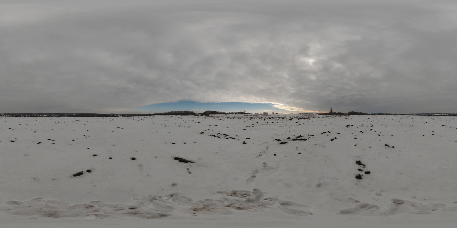 HDRI – Snow Field 2 – outdoor - thumbnail 1