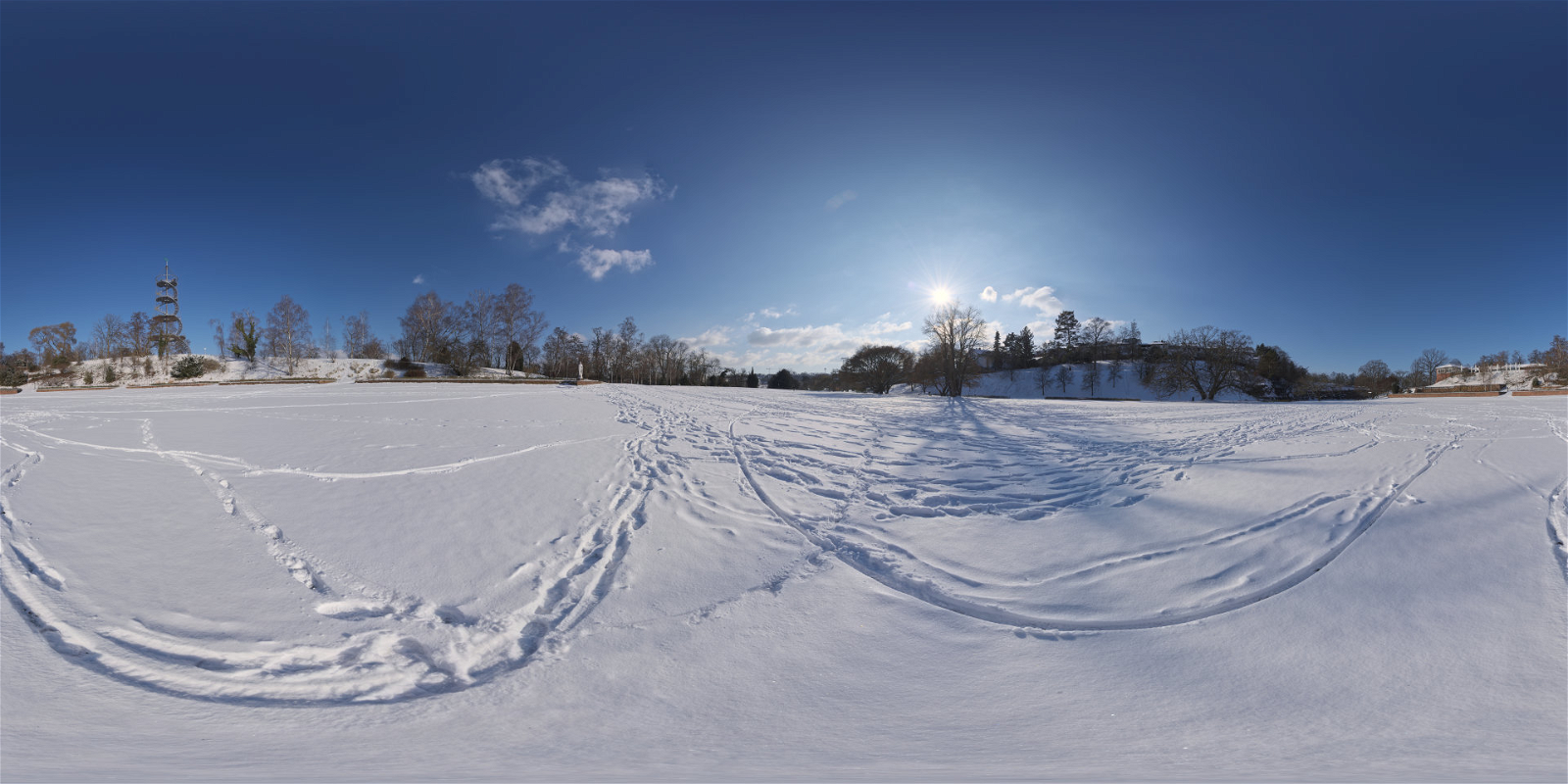 HDRI – Snowy Field – skies - thumbnail 1