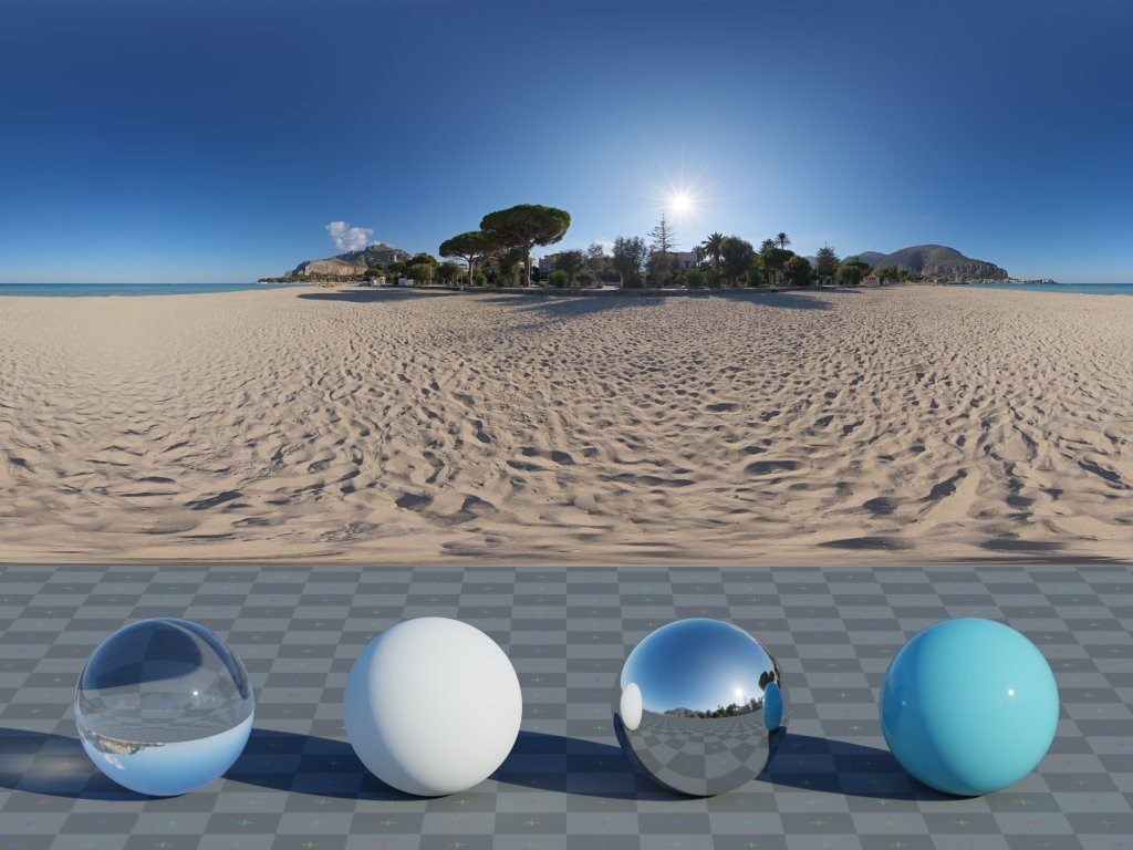 HDRI – Spiaggia di Mondello – skies - thumbnail 3