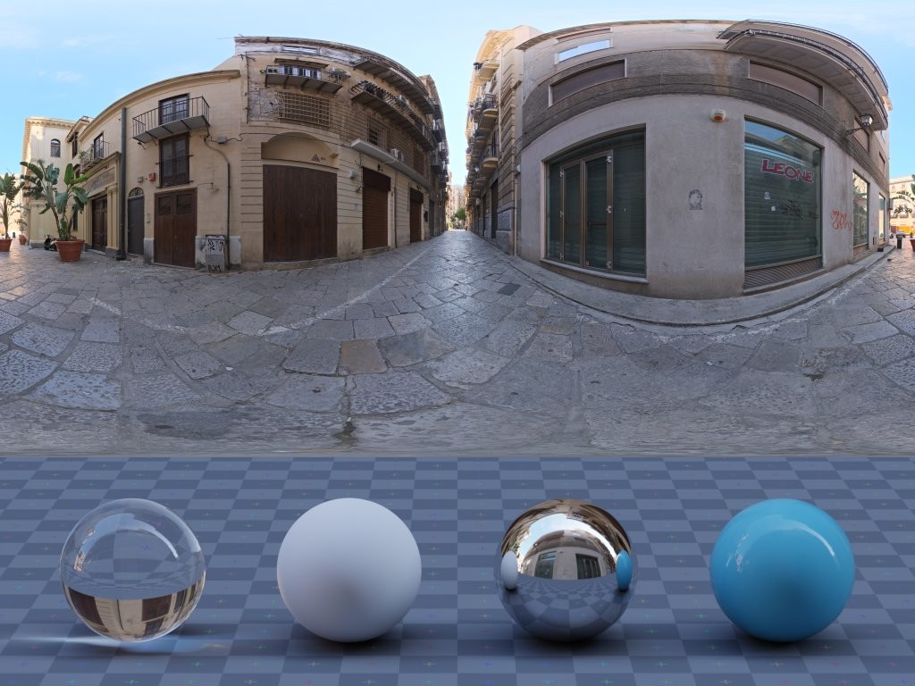 HDRI – Stone Alley 03 – urban - thumbnail 3