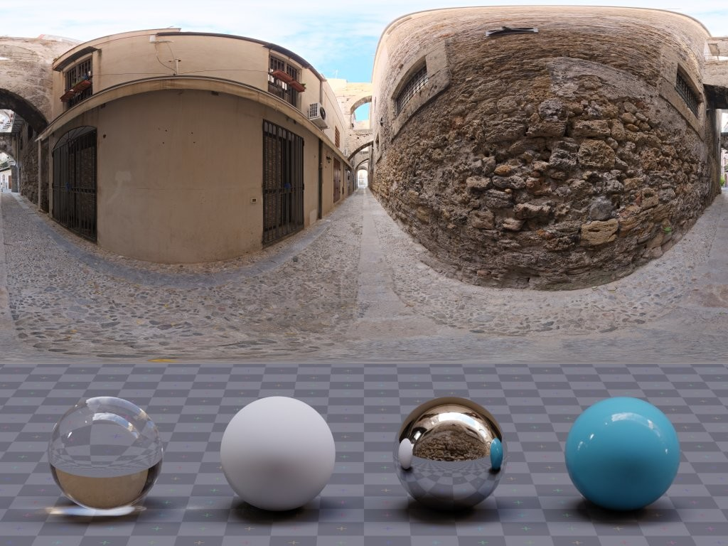 HDRI – Stone Alley – urban - thumbnail 3