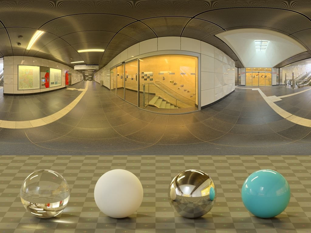 HDRI – Subway Entrance – urban - thumbnail 3