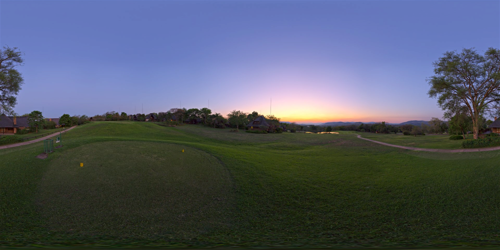 HDRI – Sunset Fairway – skies - thumbnail 1