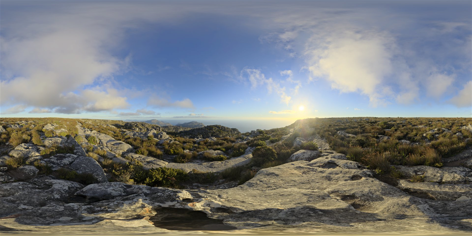 HDRI – Table Mountain 2 – skies - thumbnail 1