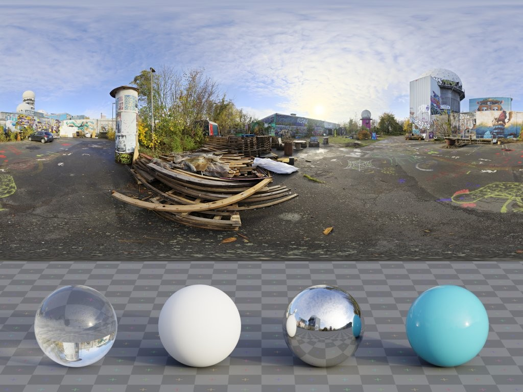 HDRI – Teufelsberg Ground 2 – urban - thumbnail 3