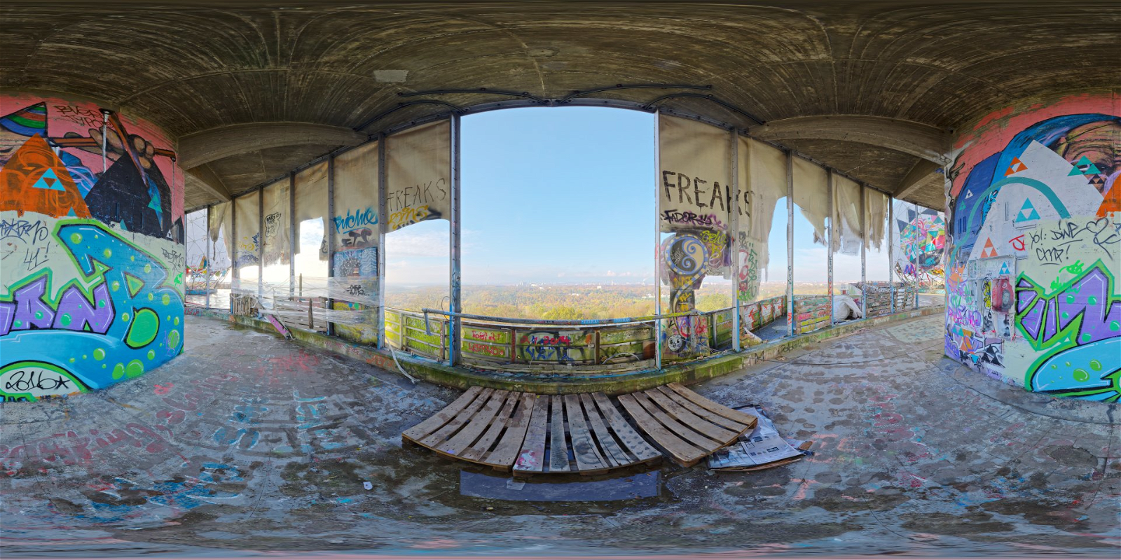 HDRI – Teufelsberg Lookout – urban - thumbnail 1