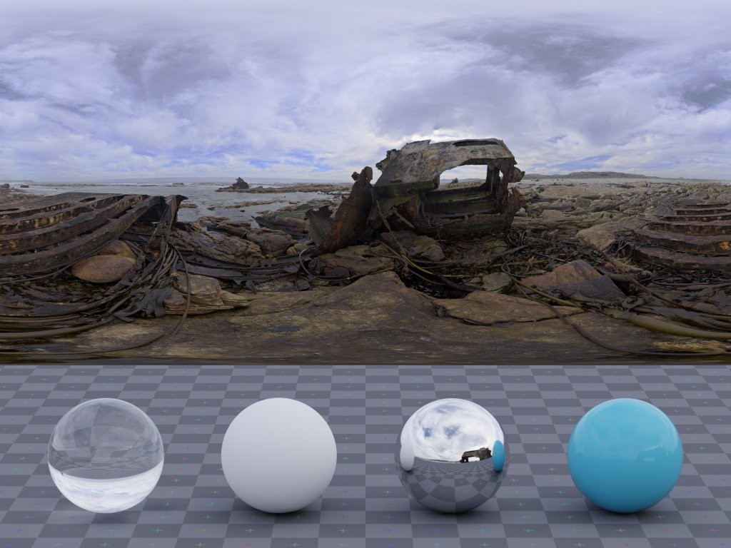 HDRI – Tucker Wreck – nature - thumbnail 3