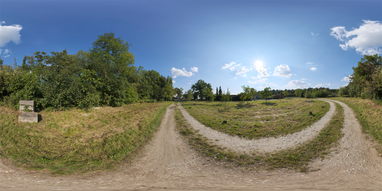 HDRI – Turning Area – nature - thumbnail 1