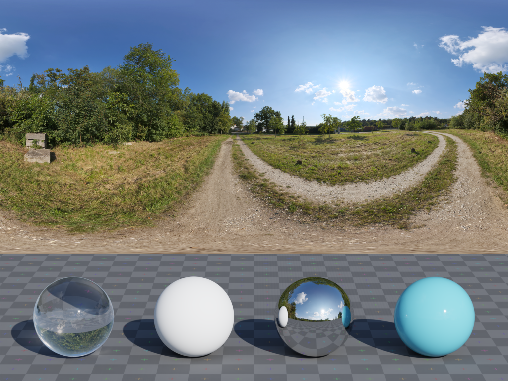 HDRI – Turning Area – nature - thumbnail 3