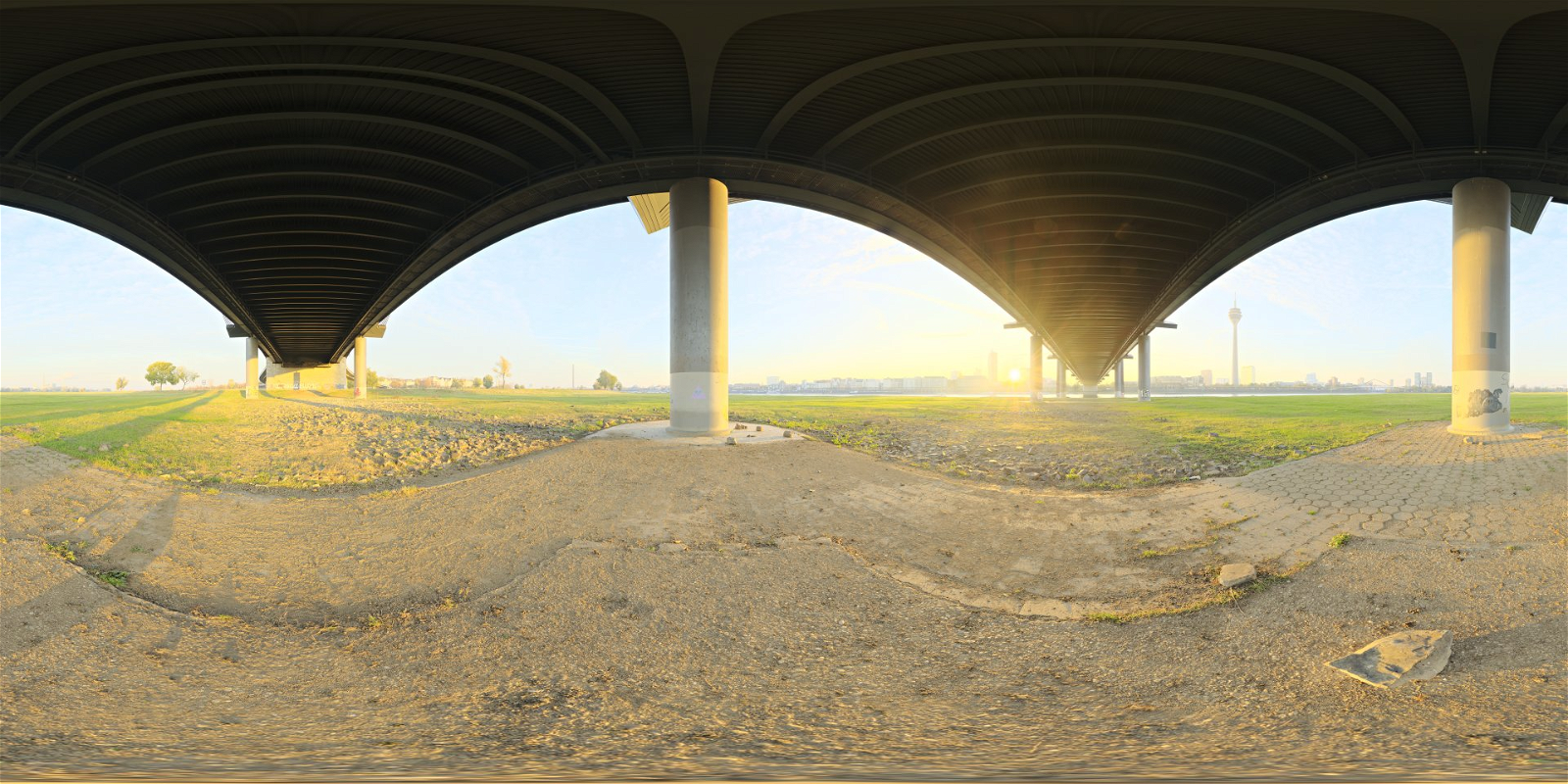 HDRI – Under Bridge – urban - thumbnail 1