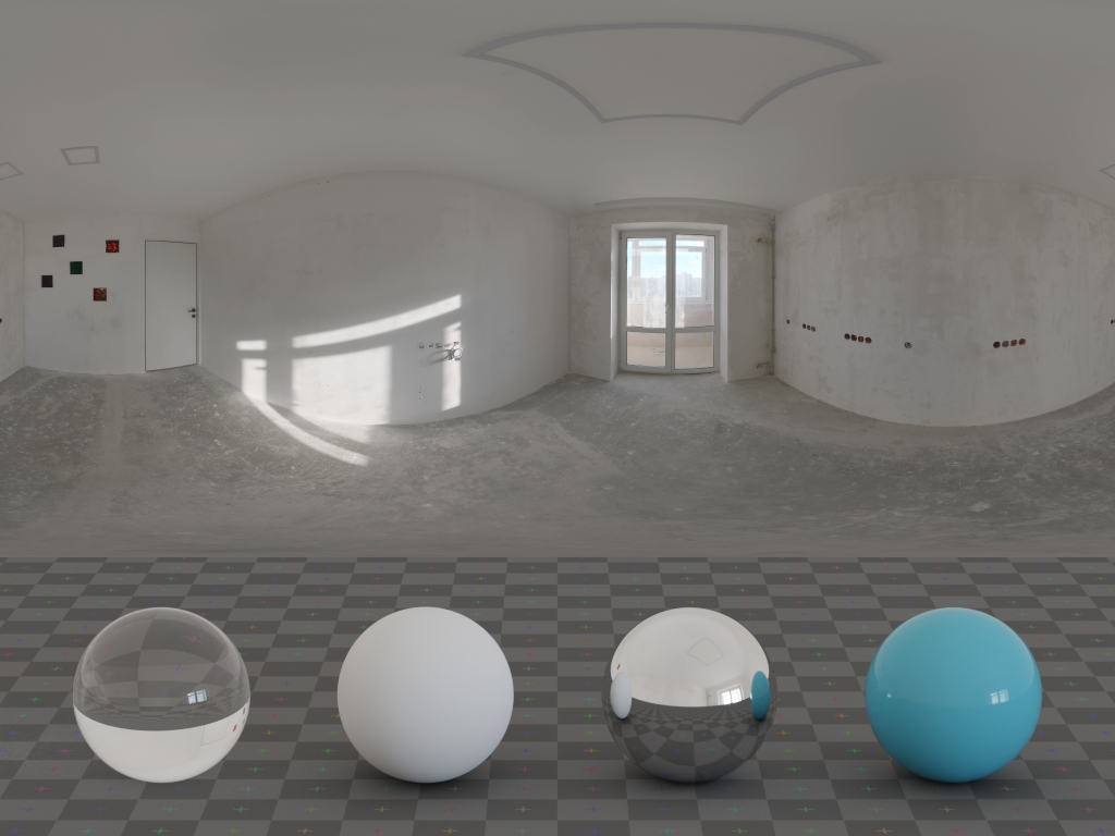 HDRI – Unfinished Office – indoor - thumbnail 3