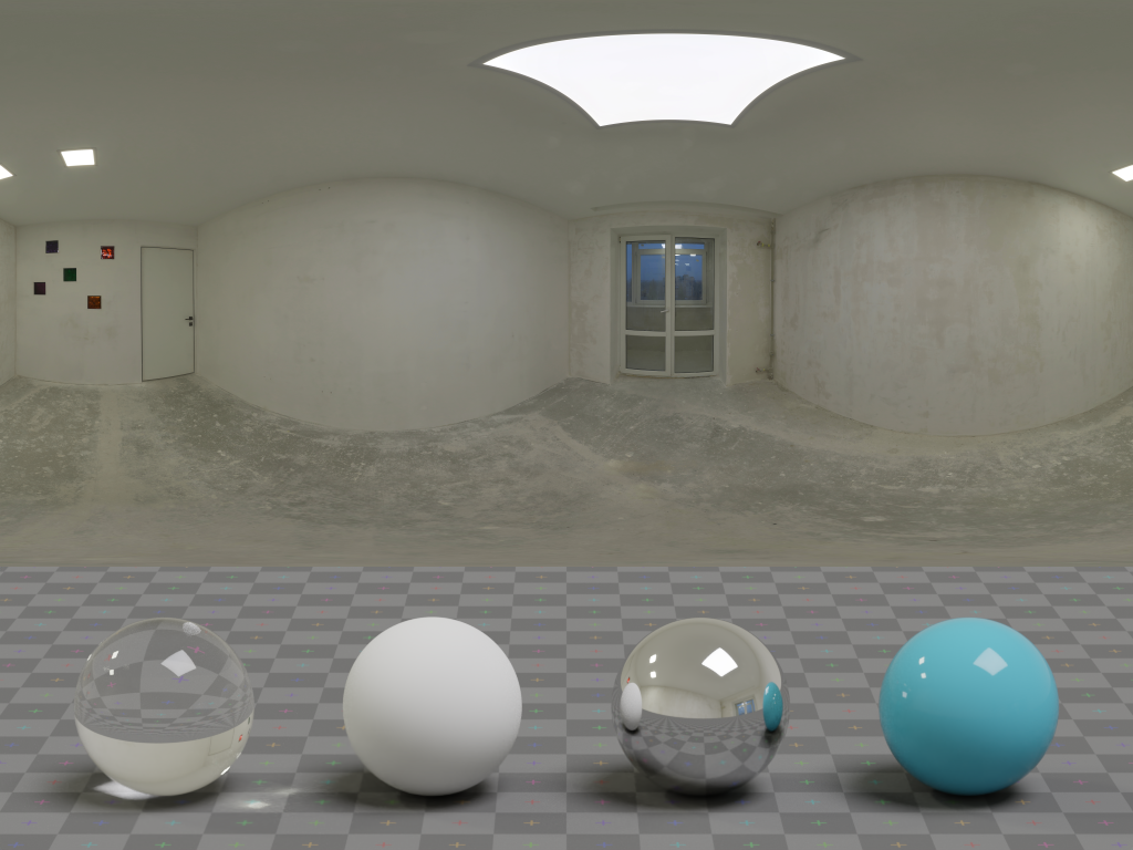 HDRI – Unfinished Office Night – urban - thumbnail 3