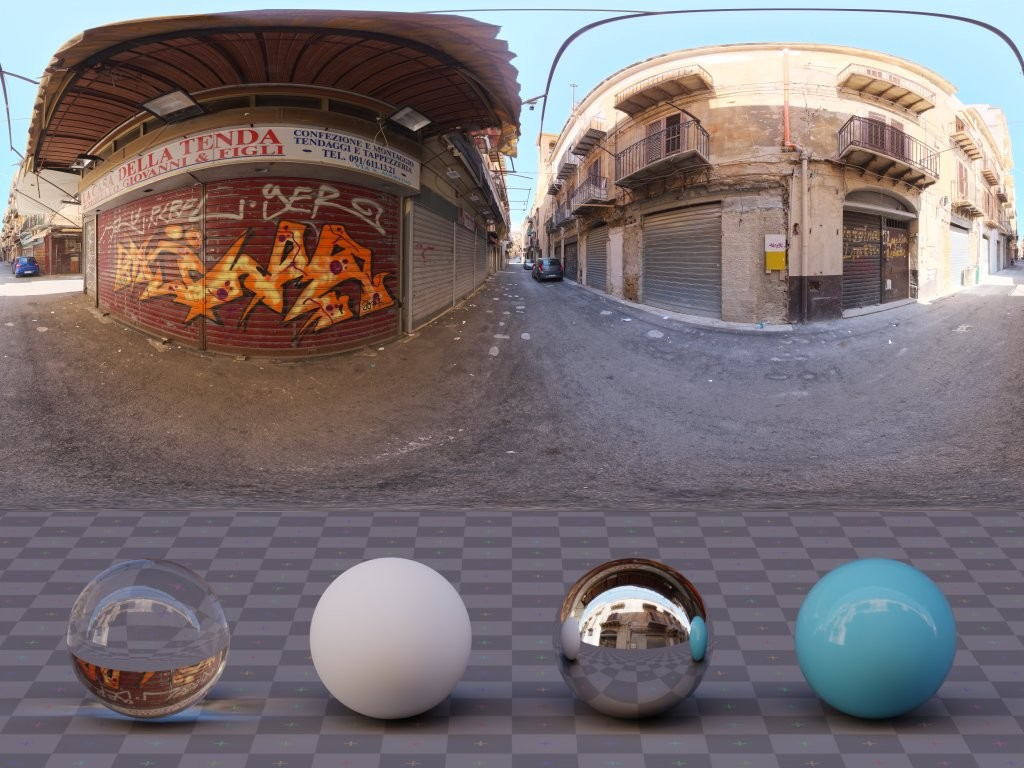 HDRI – Urban Alley 01 – urban - thumbnail 3