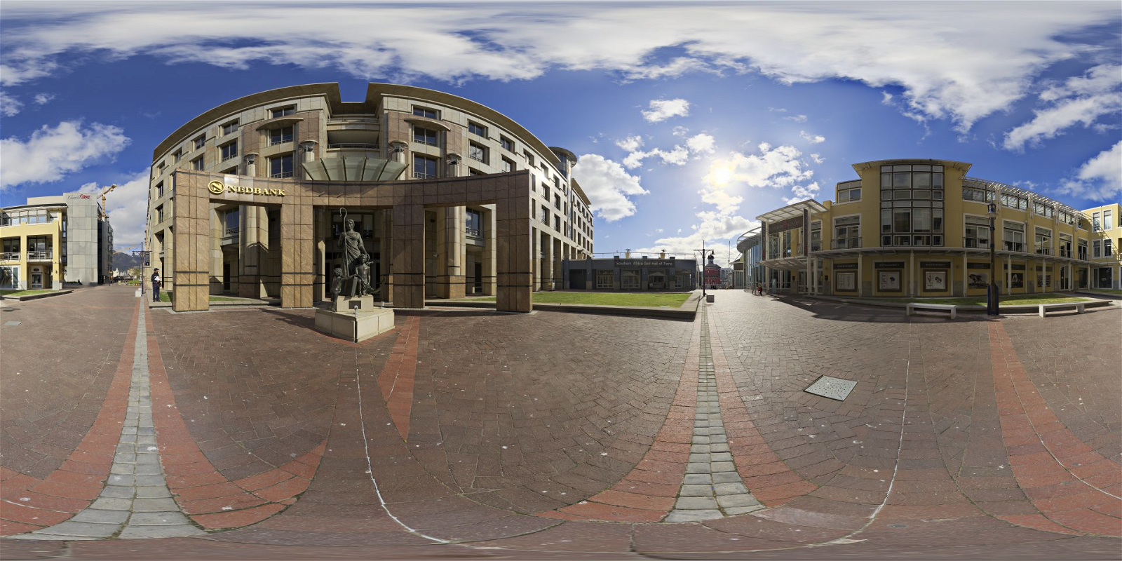 HDRI – Urban Courtyard – urban - thumbnail 1