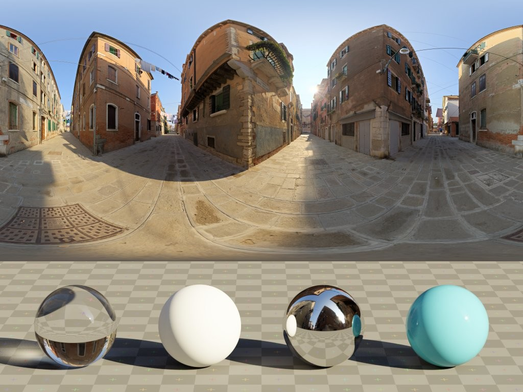 HDRI – Venetian Crossroads – urban - thumbnail 3