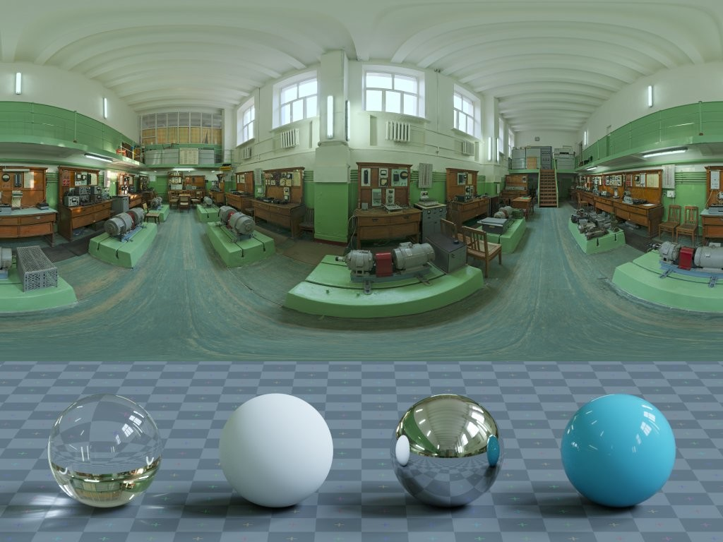 HDRI – Vintage Measuring Lab – urban - thumbnail 3