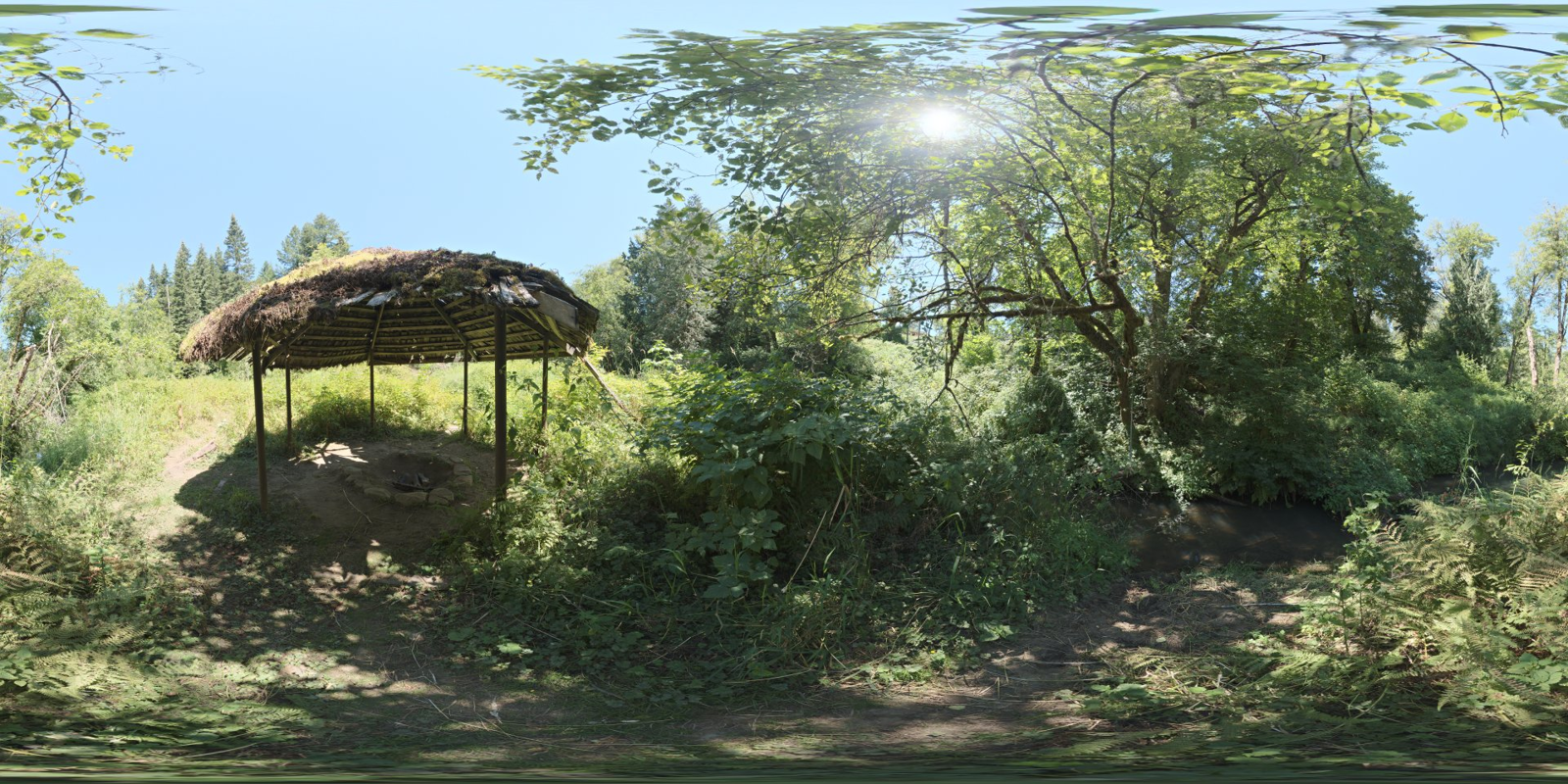 HDRI – Whipple Creek Gazebo – nature - thumbnail 1