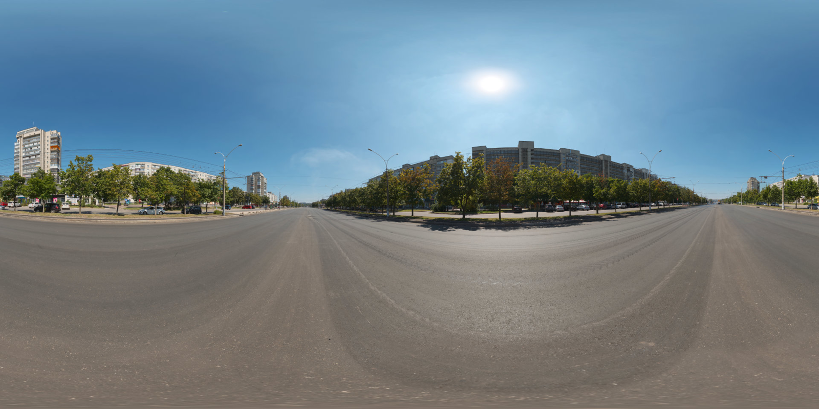 HDRI – Wide Street 01 – urban - thumbnail 1