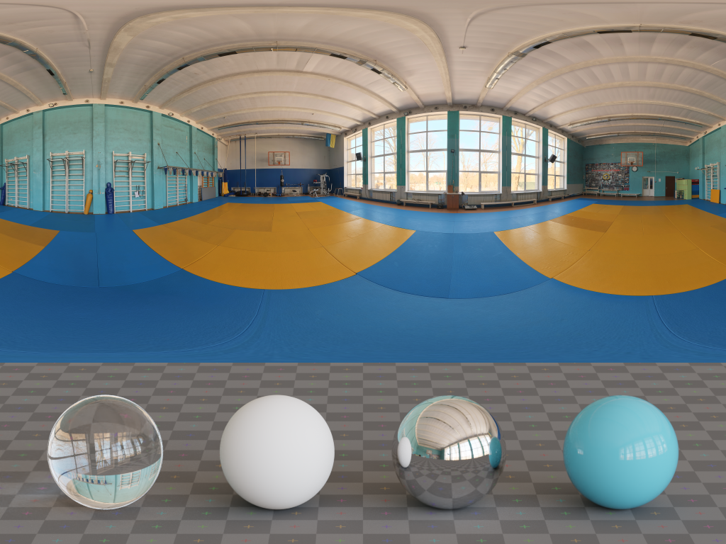 HDRI – Wrestling Gym – urban - thumbnail 3