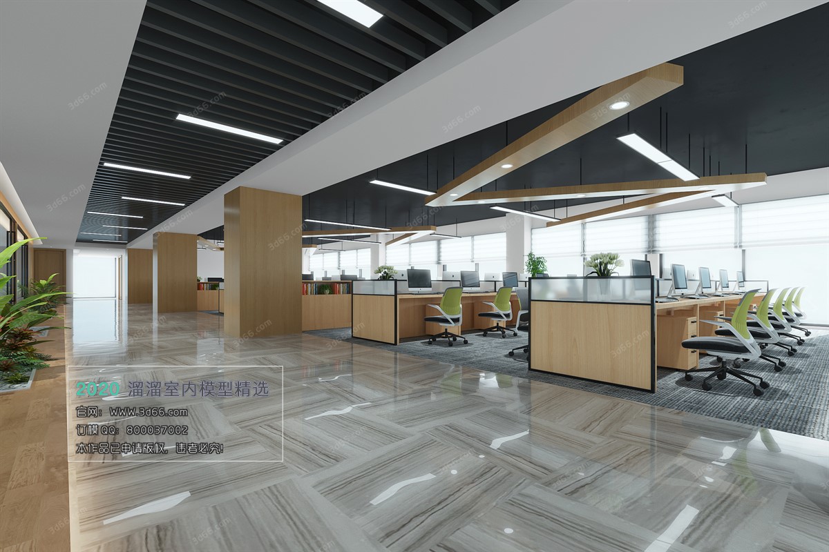 PUBLIC SPACE 3D MODEL – Office_Meeting_ReceptionRoom – 127 - thumbnail 1