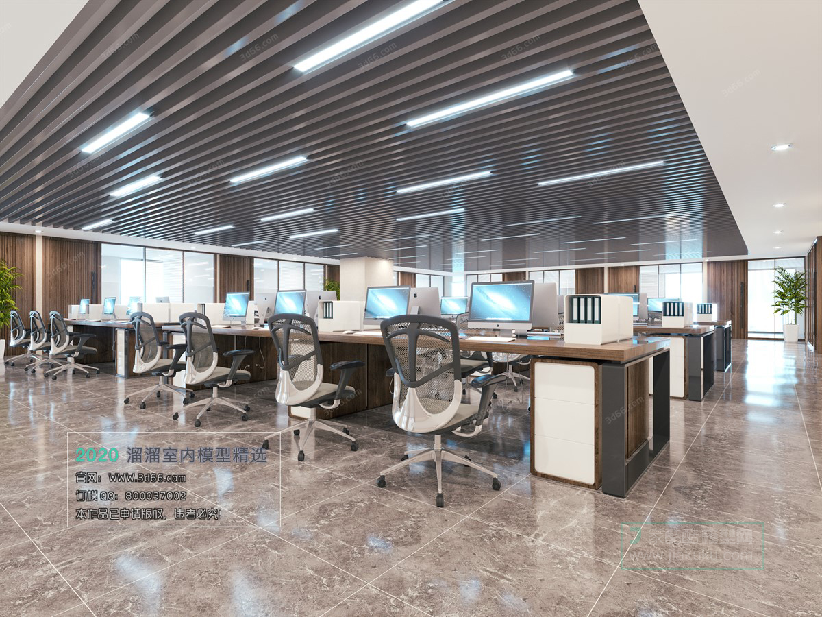 PUBLIC SPACE 3D MODEL – Office_Meeting_ReceptionRoom – 148 - thumbnail 1