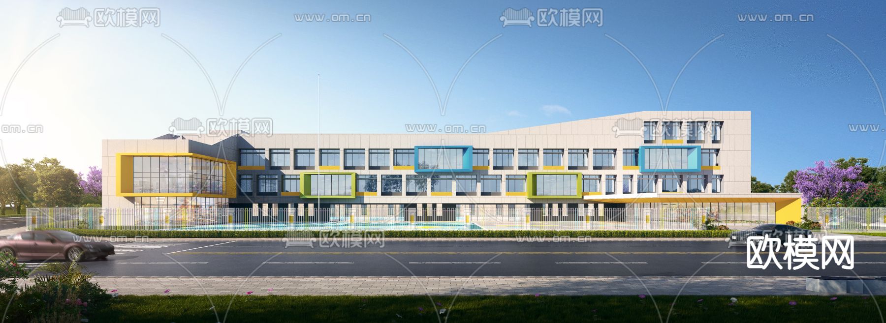 KINDERGARTEN – VRAY / CORONA – 3D MODEL – 1275 - thumbnail 1