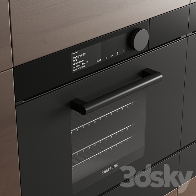 102 SAMSUNG Infinite Range Oven and Microwave 3DSMax File - thumbnail 2