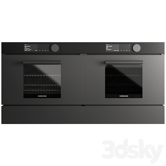 102 SAMSUNG Infinite Range Oven and Microwave 3DSMax File - thumbnail 5