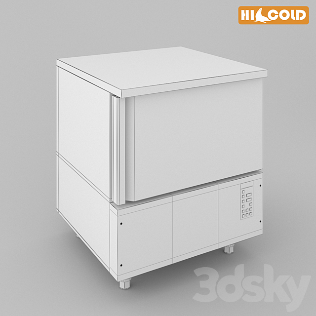 A set of shock freezers HiCold pack # 1 3ds Max - thumbnail 3