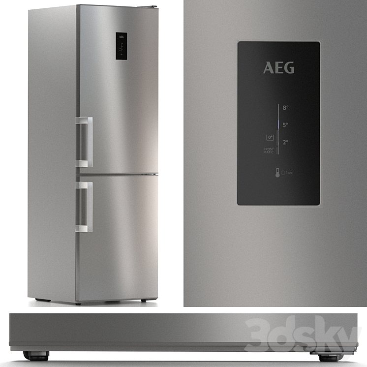 AEG kitchen appliances set 2 3DS Max - thumbnail 2