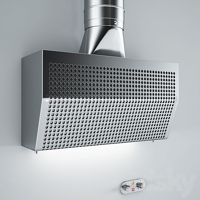 Alpes Inox Extractor Unit GA 20_55 Kitchen Hoods 3ds Max - thumbnail 1