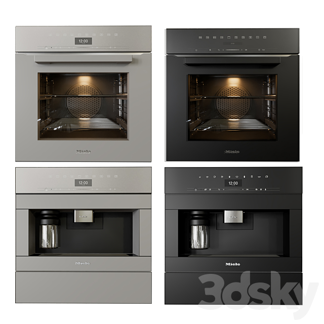 Appliance collection bosch. neff. miele 3DSMax File - thumbnail 4