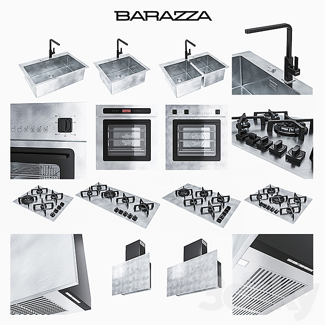 BARAZZA COLLECTIONS UNIQUE 3DSMax File - thumbnail 1