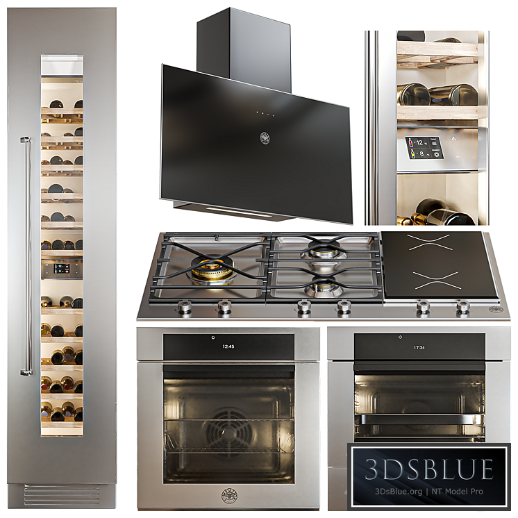 Bertazzoni Appliance set 3DS Max - thumbnail 3