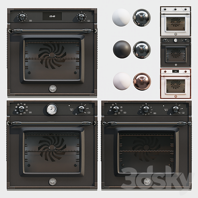 BERTAZZONI_HERITAGE_OVENS 3DSMax File - thumbnail 1