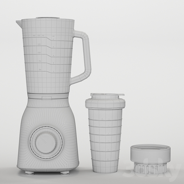 Blender PHILIPS Avance Collection HR3556 \/ 00 3DS Max - thumbnail 2