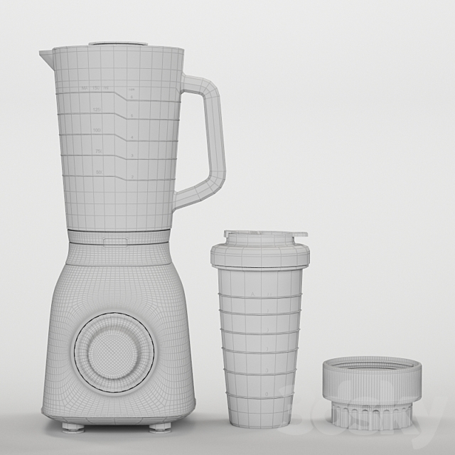 Blender PHILIPS Avance Collection HR3556 _ 00 3DSMax File - thumbnail 2