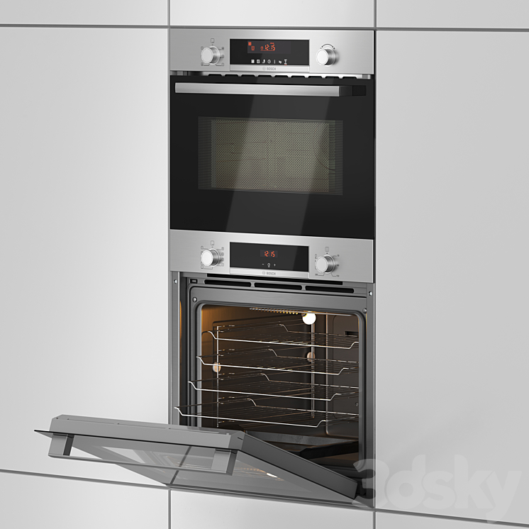 Bosch Appliance Collection 05 3DS Max Model - thumbnail 2