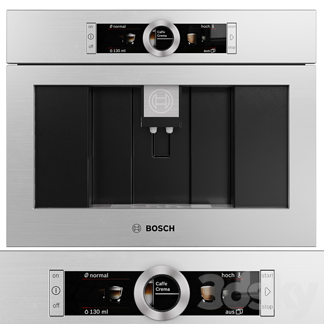 Bosch Appliance Collection 3DS Max Model - thumbnail 2