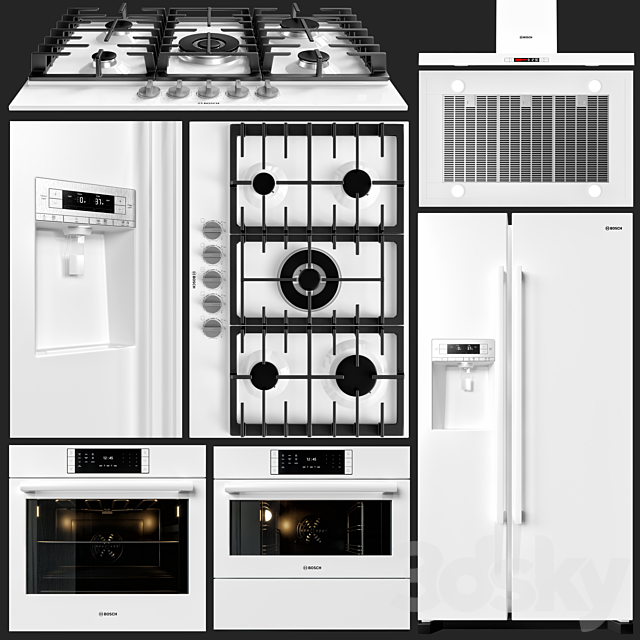 Bosch Appliance Collection 3DSMax File - thumbnail 3