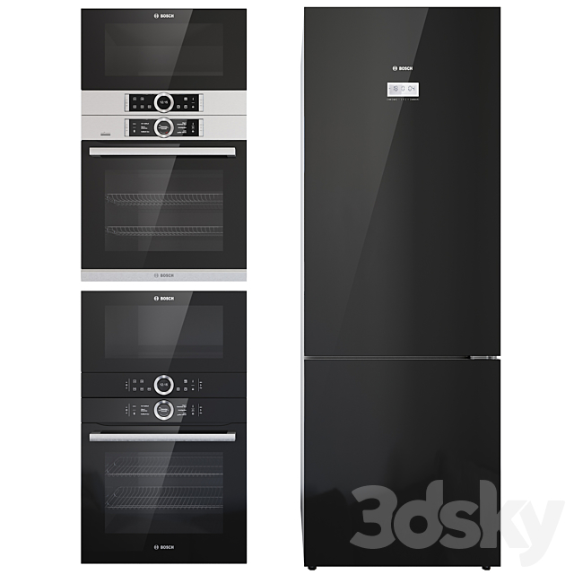 Bosch appliances 3DSMax File - thumbnail 1