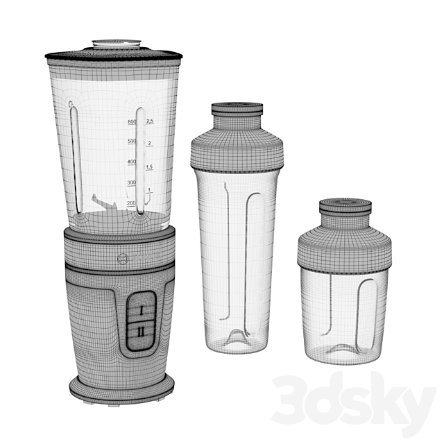 Bosch Blender MMBM7G3M 3DSMax File - thumbnail 3